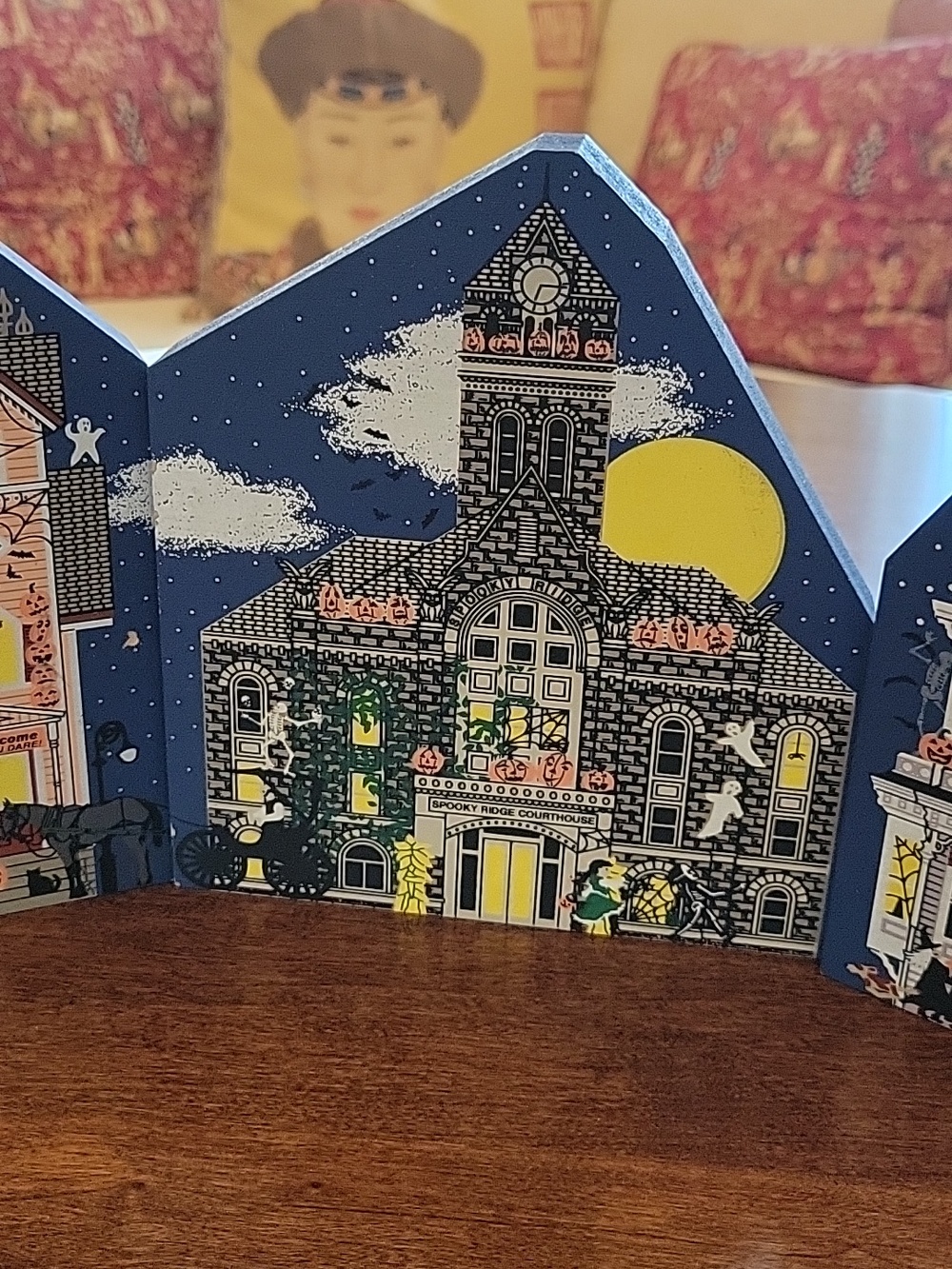 Vintage The Cat's Meow Halloween Village Limited Release's Shelf Sitters - Picture 11 of 13